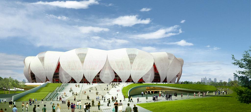 Illustration for article titled Flower-Shaped Buildings Turn Cities Into Artificial Gardens